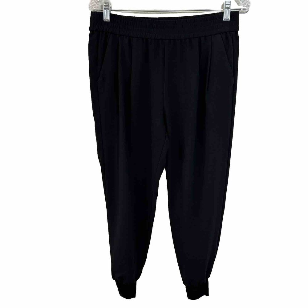 JOIE Black Mariner Joggers Crop Pants‎ Sz S Career Casual Woman's